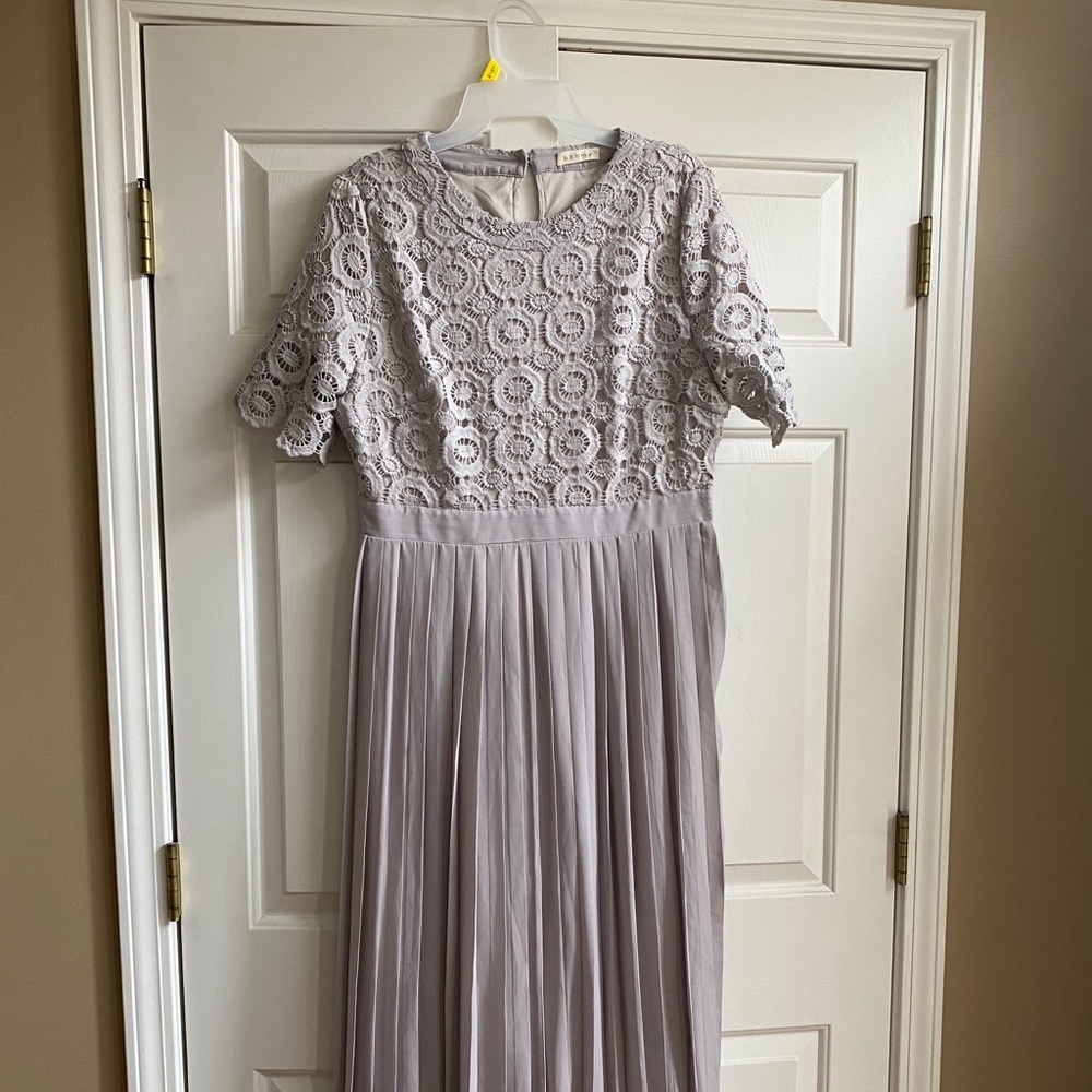 Grey Bridesmaid dress